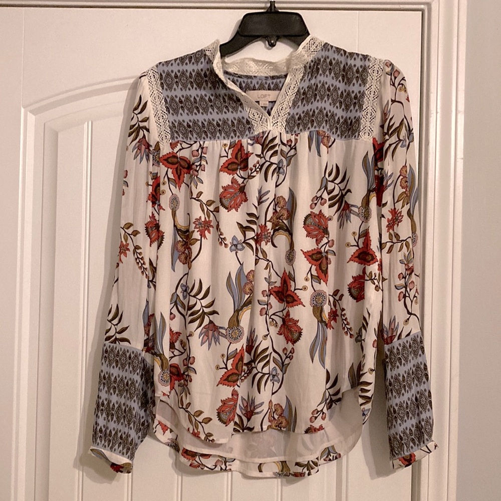 Floral Print Women's Top
